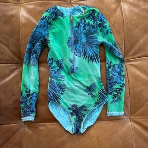 Maaji Kids Reversible Green and Blue One Piece